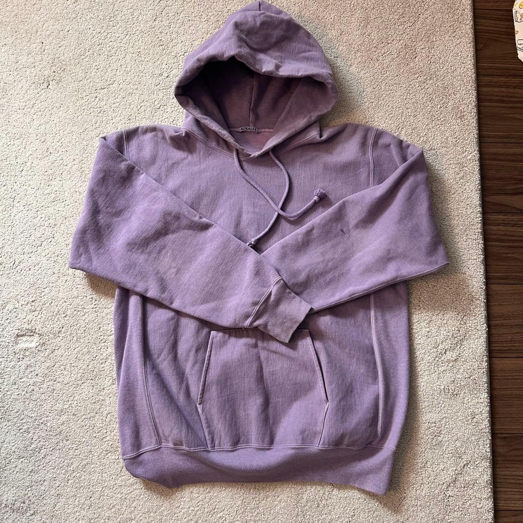 AURALEEパーカー（サイズ5）　パープル