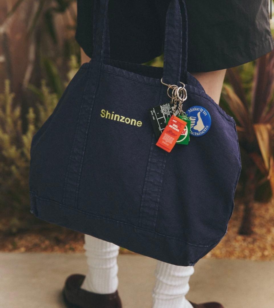 The Shinzone シンゾーン TOTE トートバッグ ネイビー