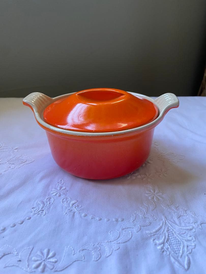 【未使用品】ヴィンテージ ル・クルーゼ テリーヌロンド14 離乳食