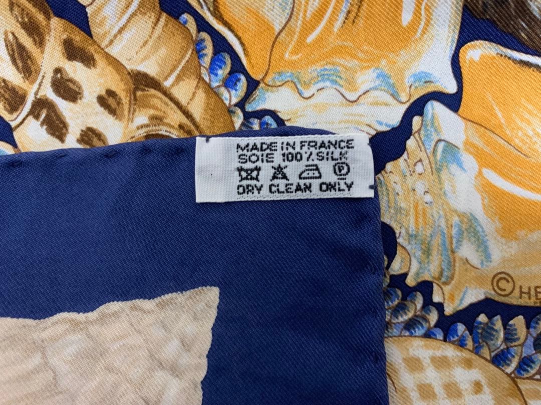 HERMES エルメス カレ90 Rocaille ロカイユ スカーフ