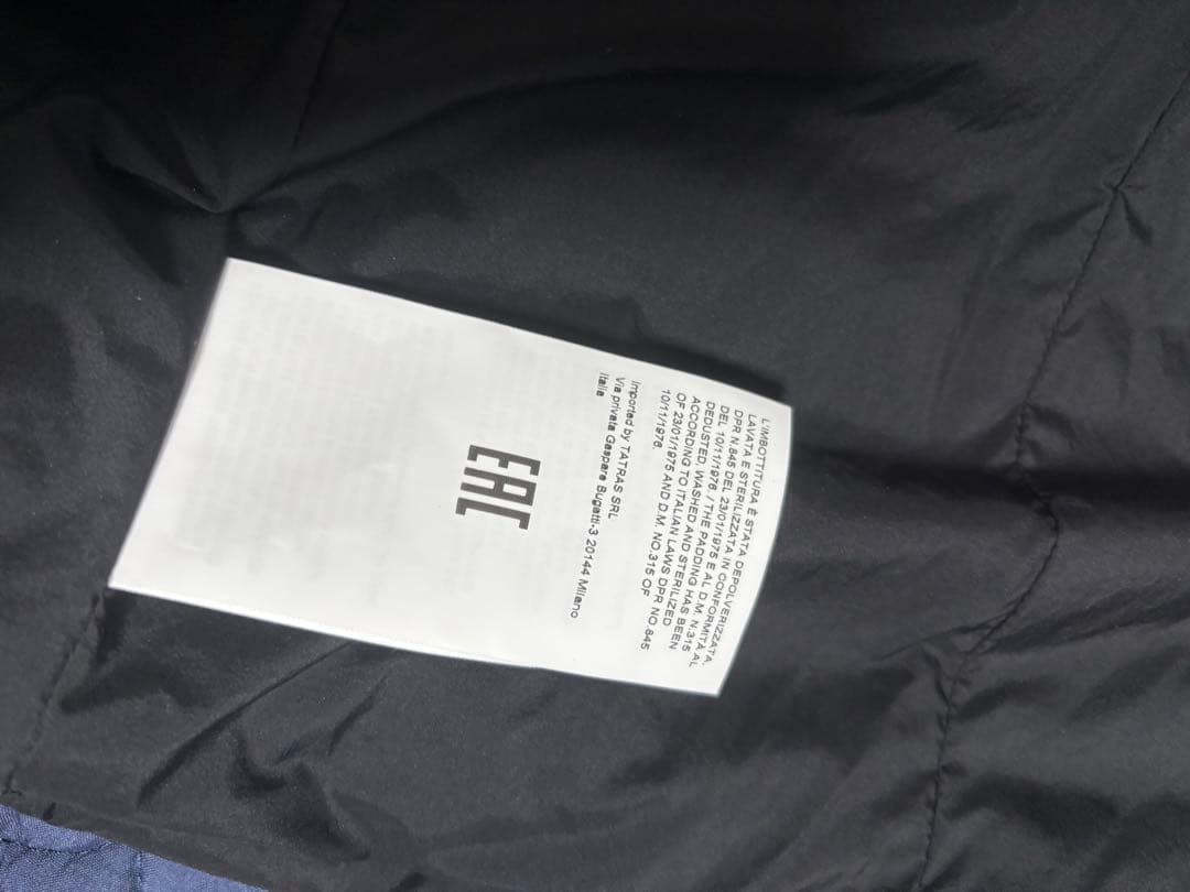 TATRAS ORSIERA オルシエラ 黒 size3 超美品 少し値下げです