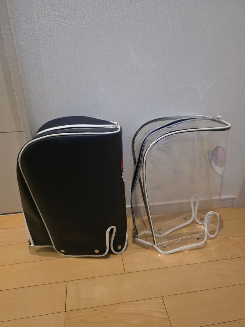 Malbon Golf キャディバッグ ホワイト/ネイビー