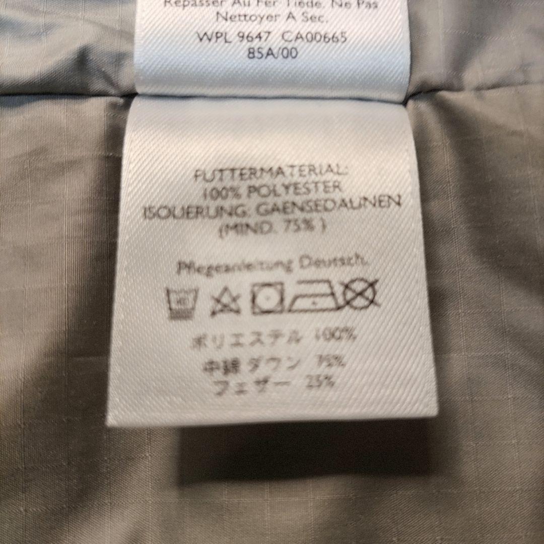 エディーバウアー ステンカラーコート チェック柄 ライナー付き グレー S