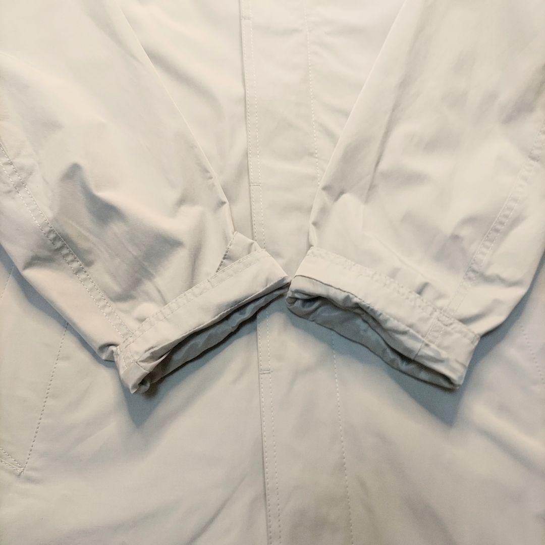 エディーバウアー ステンカラーコート チェック柄 ライナー付き グレー S