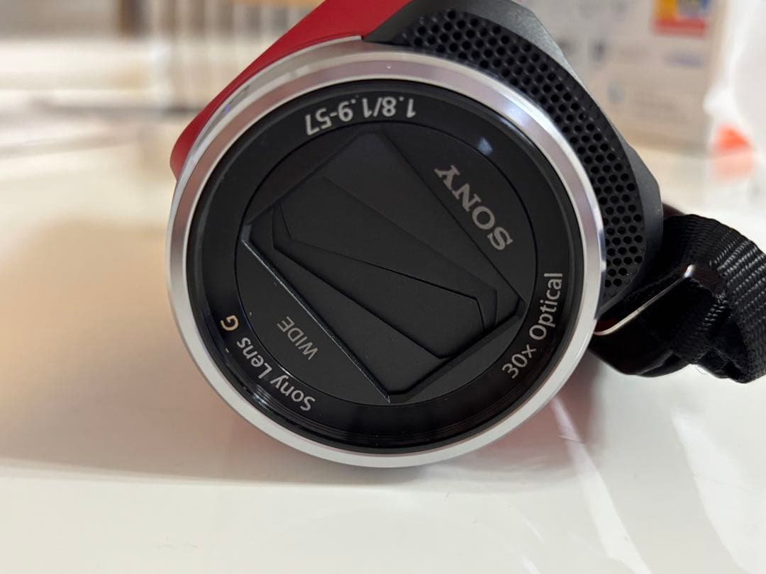 SONY HDR-CX680 レッド ビデオカメラ本体