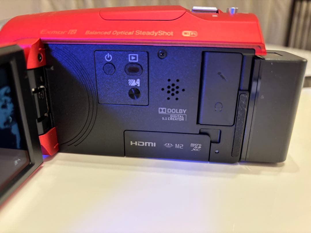 SONY HDR-CX680 レッド ビデオカメラ本体