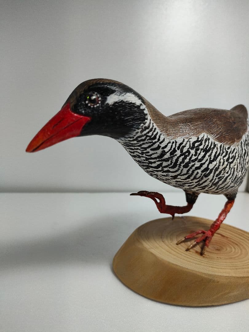 ヤンバルクイナ　バードカービング