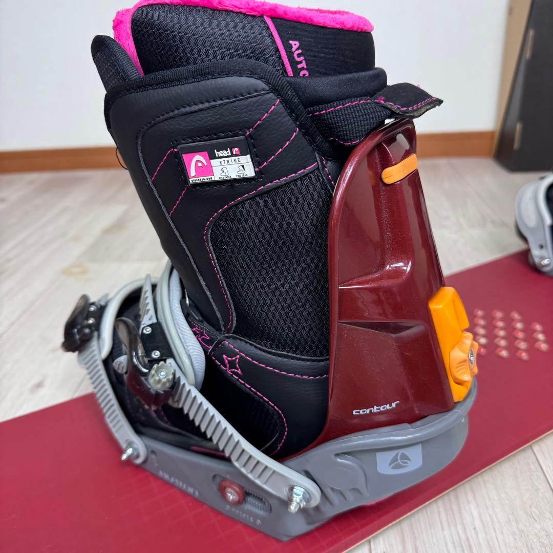 専用Burton x HEAD スノーボード 148cm ブーツ25cm
