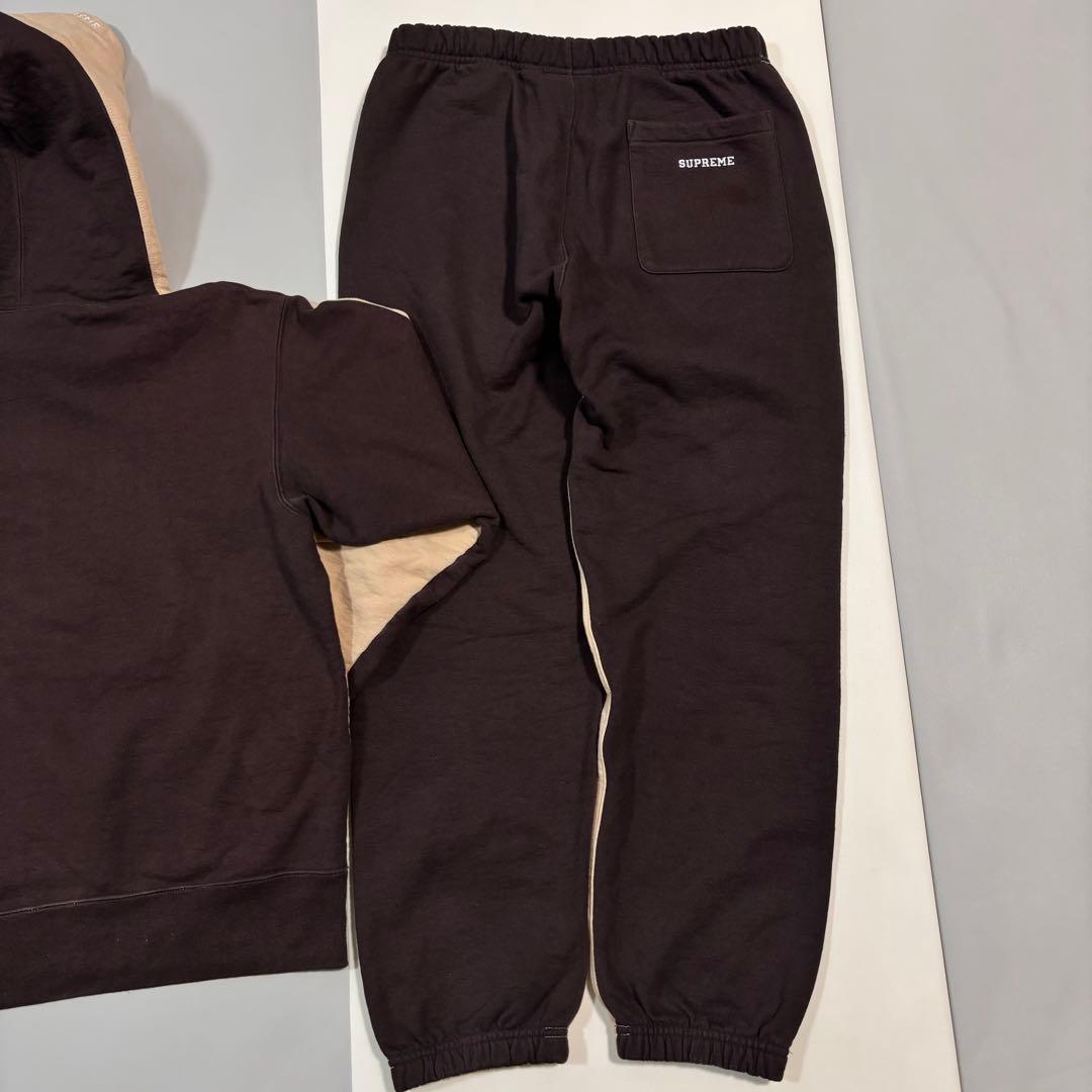 Supreme S Logo セットアップ　コムドット ゆうた　ブラウン　茶