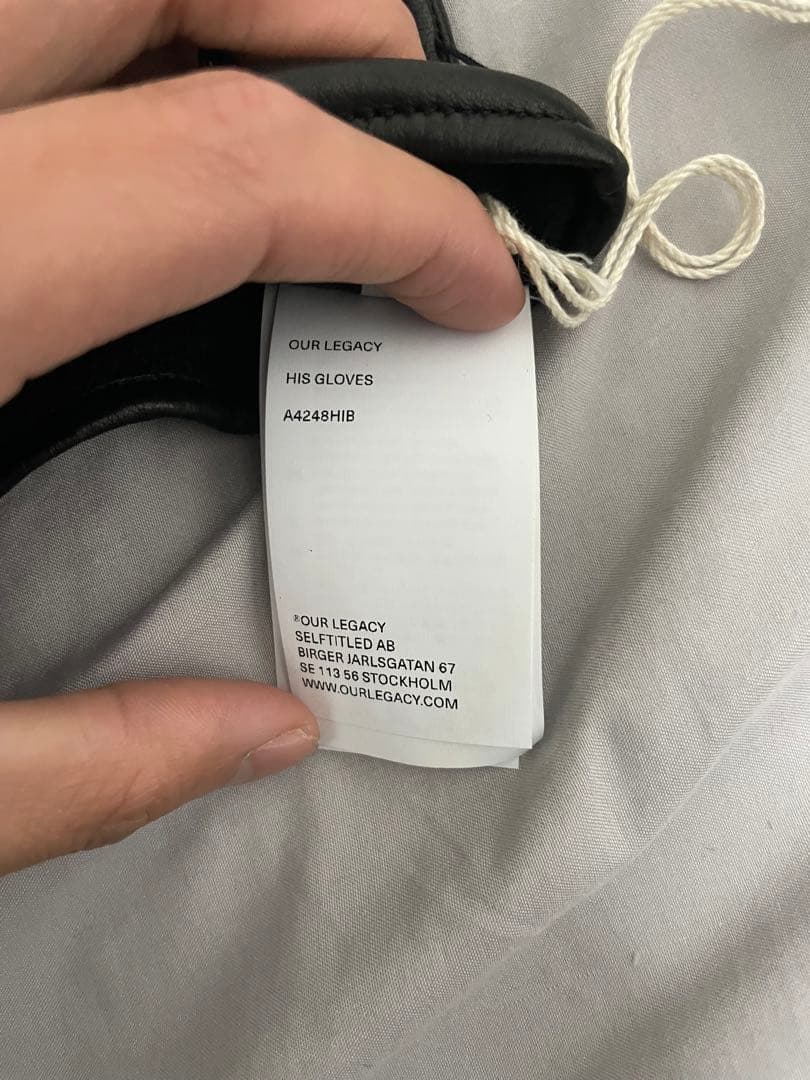 小物 Our Legacy HIS GLOVES