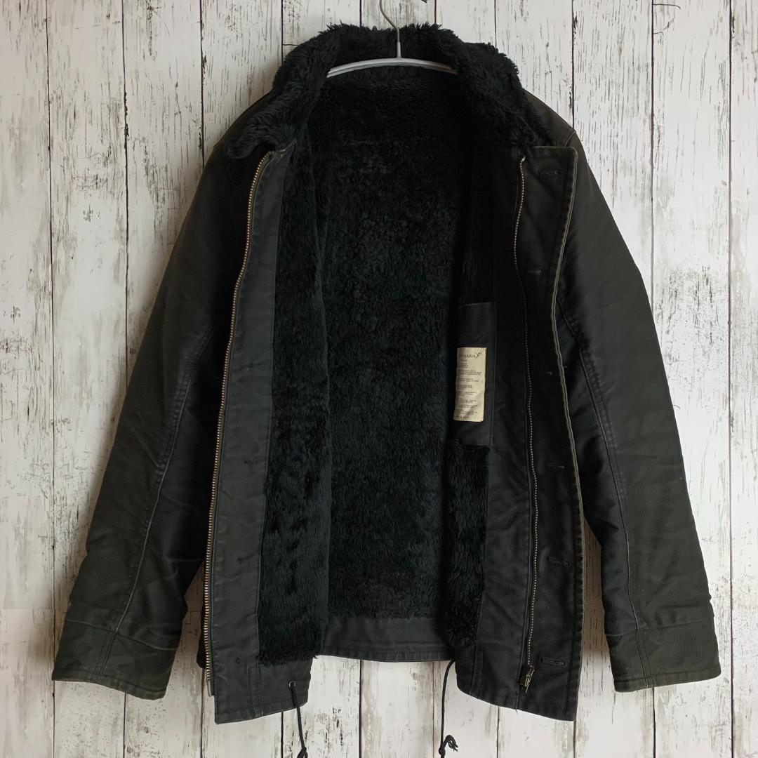 【激レア】ワコマリア☆マリアバックロゴ裏地ボア肉厚デッキジャケット/2918.