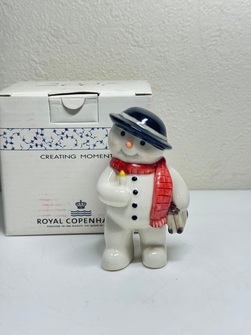 ロイヤルコペンハーゲン 2007年 スノーマン フィギュリン お父さん