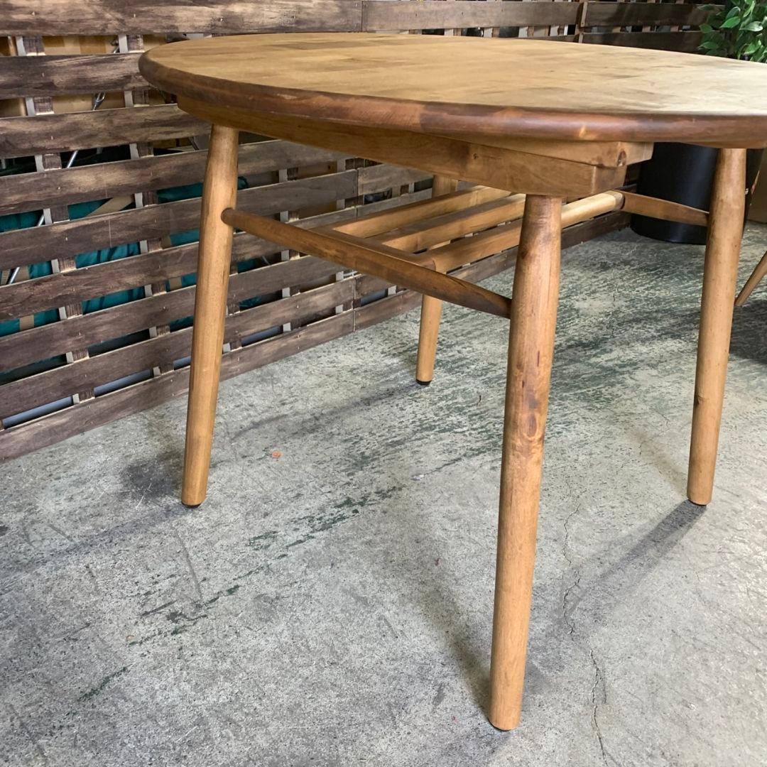 H879\" 国産メーカー 関家具 テーブル チェアセット バーチ材