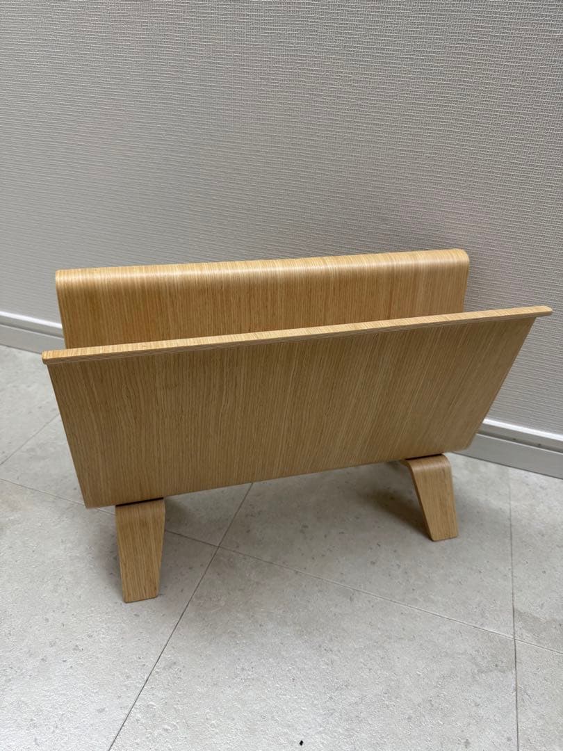 ＼美品／サイトーウッド　ナチュラルウッド マガジンラック