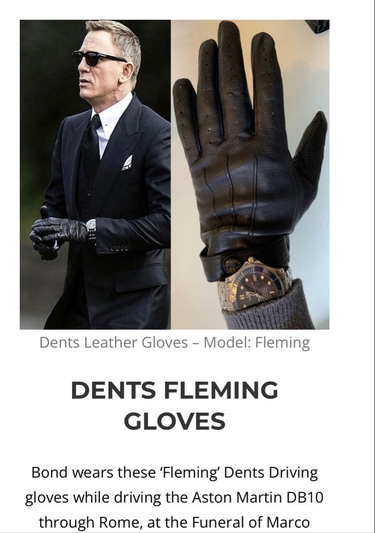 【新品未使用】DENTS レザー ドライビング グローブ サイズM