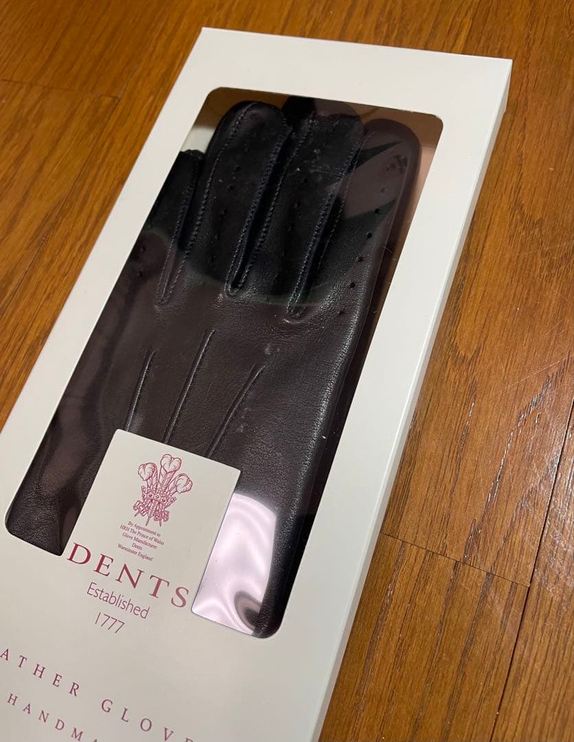 【新品未使用】DENTS レザー ドライビング グローブ サイズM