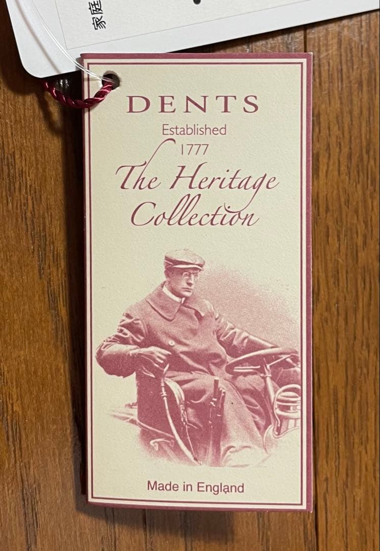 【新品未使用】DENTS レザー ドライビング グローブ サイズM