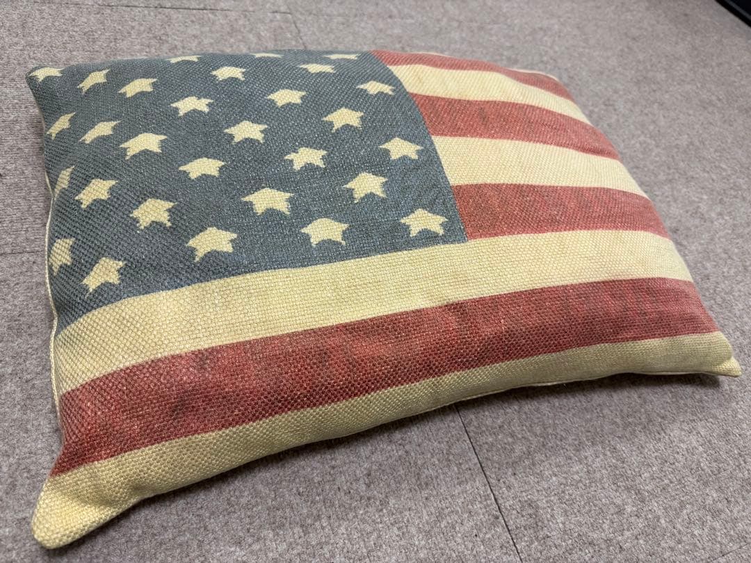 ■レディオヘッド！ Visvim フラッグクッション星条旗ver.