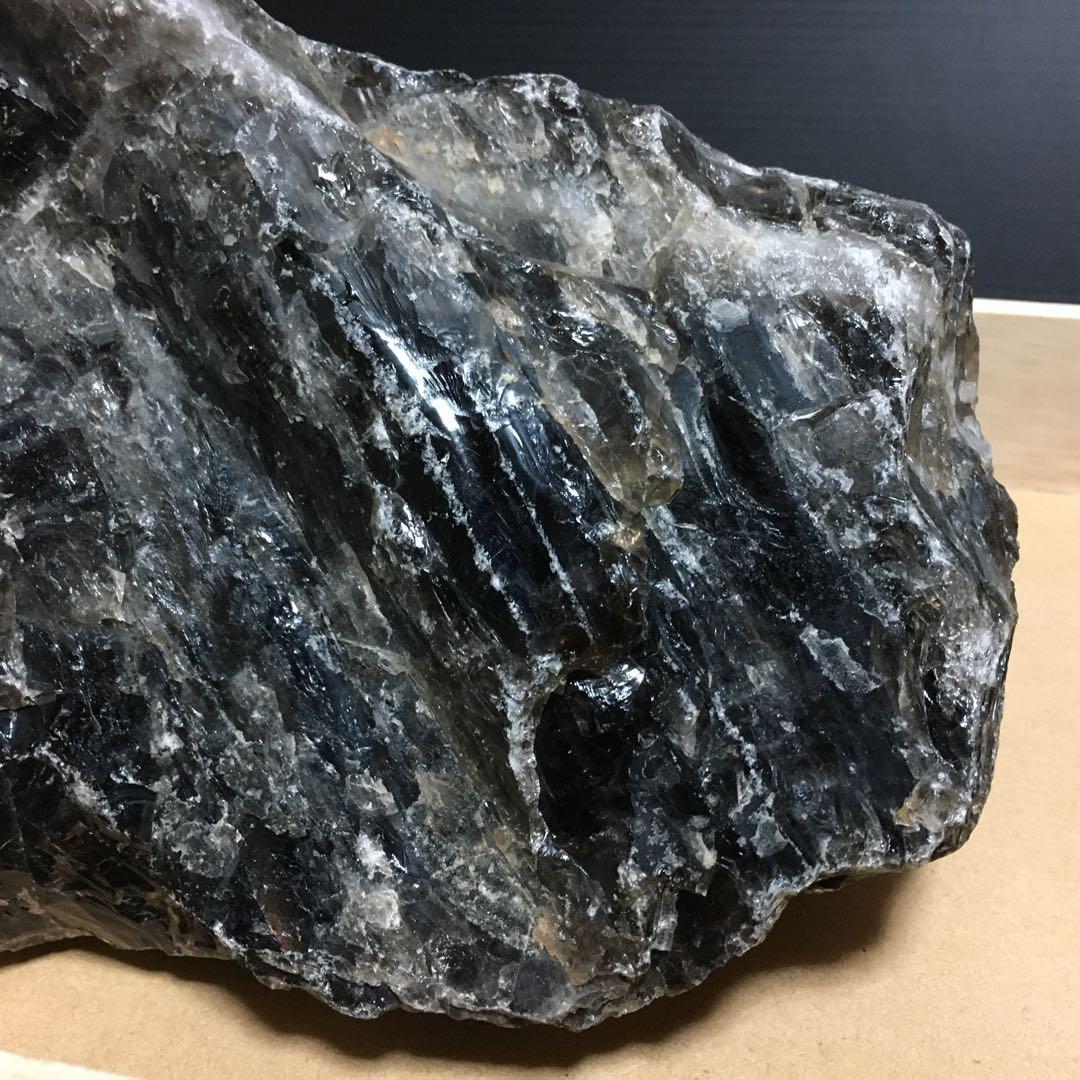 モリオン 純天然 黒水晶 原石　約3.9Kg