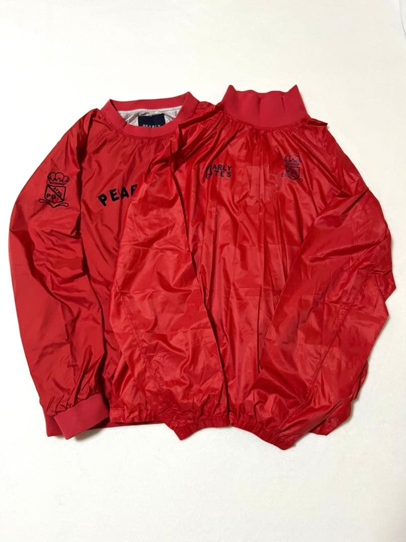 【訳あり】【PEARLY GATES】サイズ6赤＊ツインスニード＊シャカシャカ