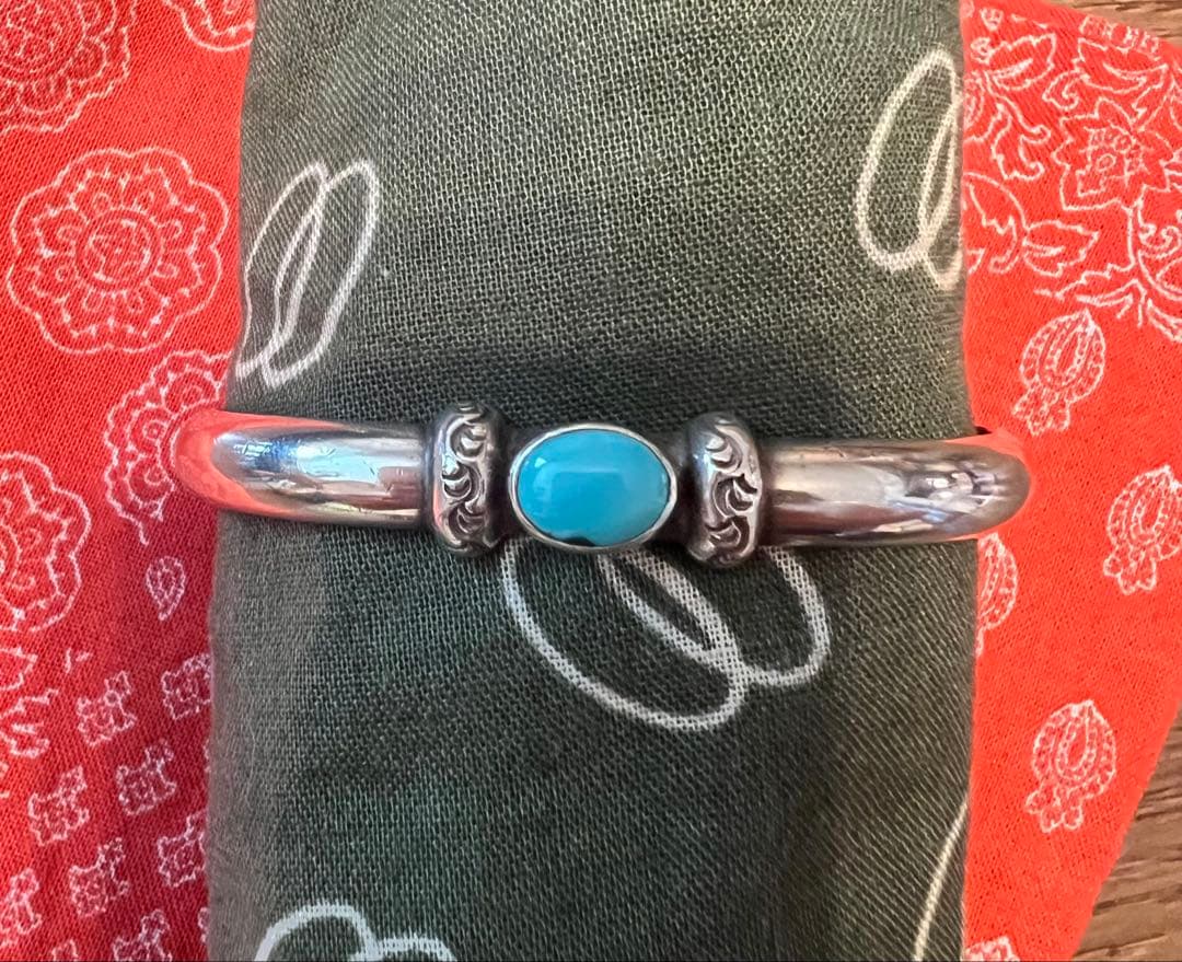 アリゾナフリーダム バングル　ターコイズ