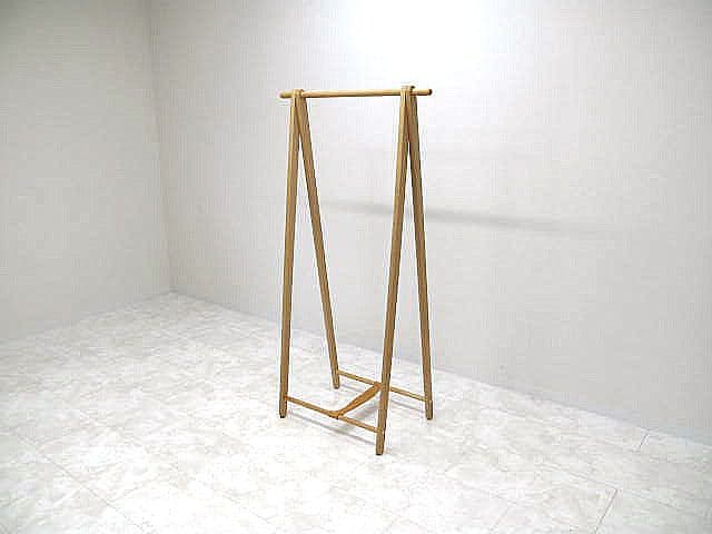 展示品　旭川家具　コサイン　ドレスラック カンディハウス取扱　ハンガーラック