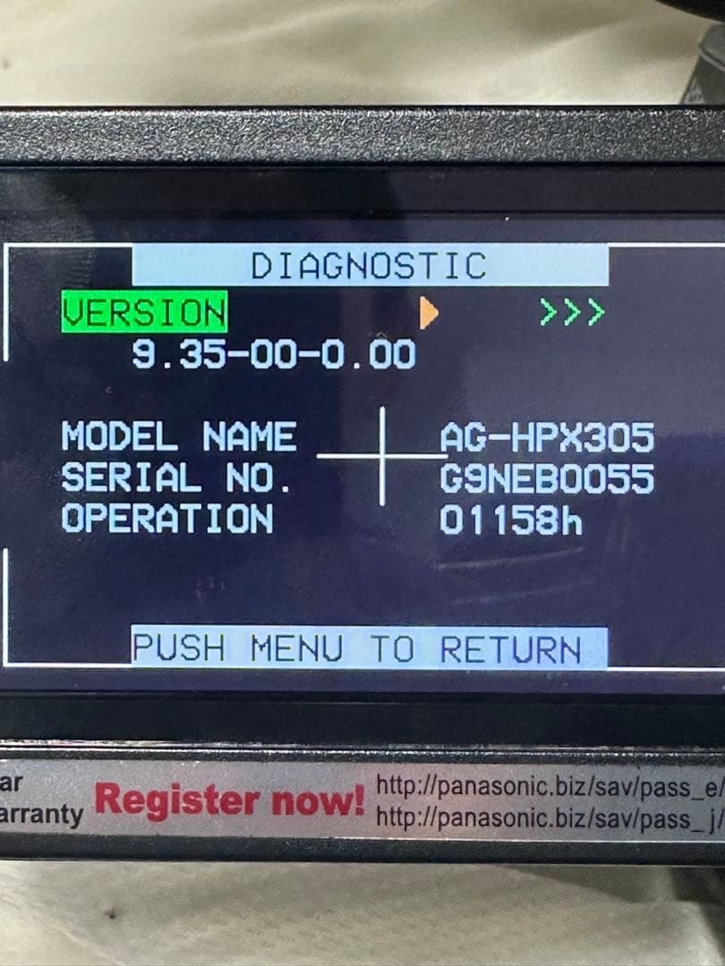 Panasonic AG-HPX305 業務用ビデオカメラ+fujinonレンズ