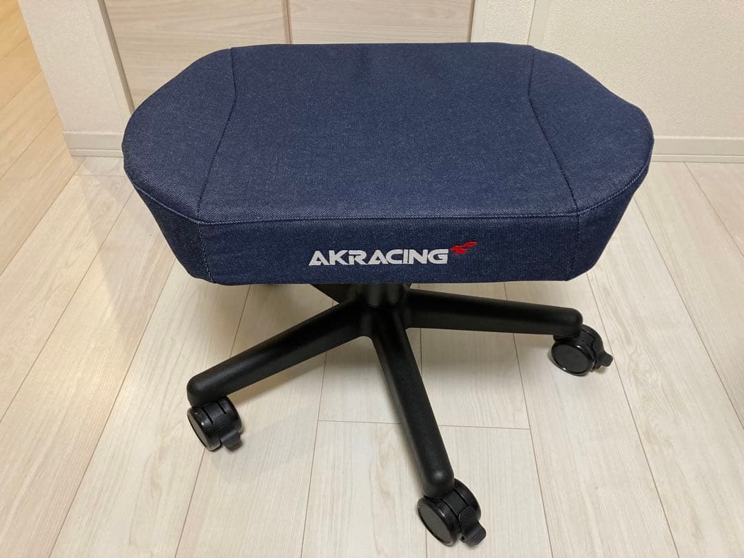 [おらふ太郎]AKRacing Premium Denim オットマン