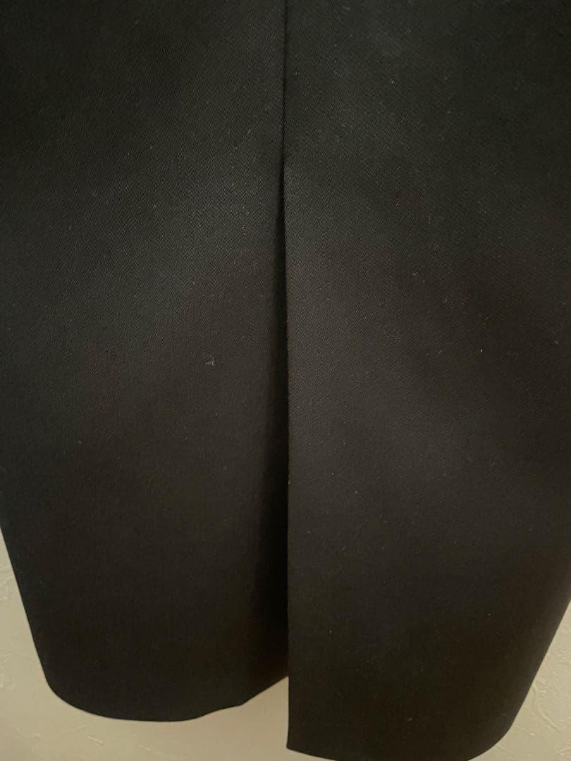 ANAYI 黒 Vネック ワンピース