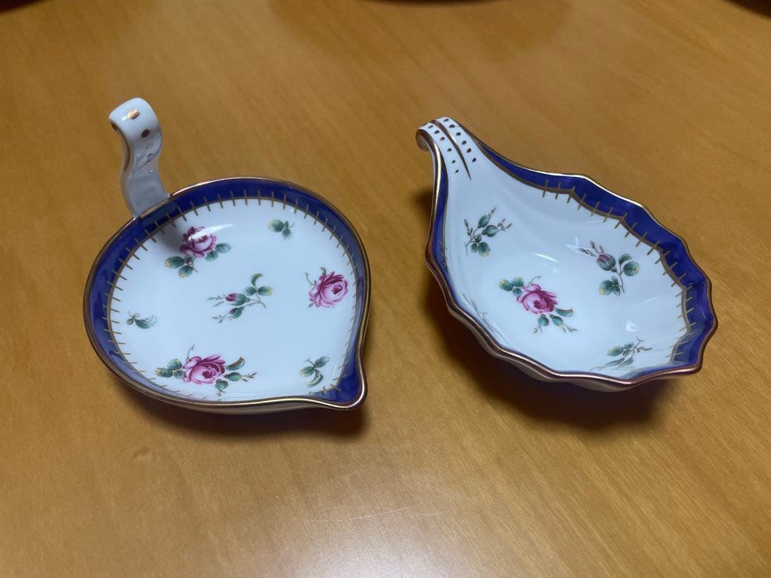 リチャードジノリ プリンセスローズ スワンディッシュ スプーンレスト