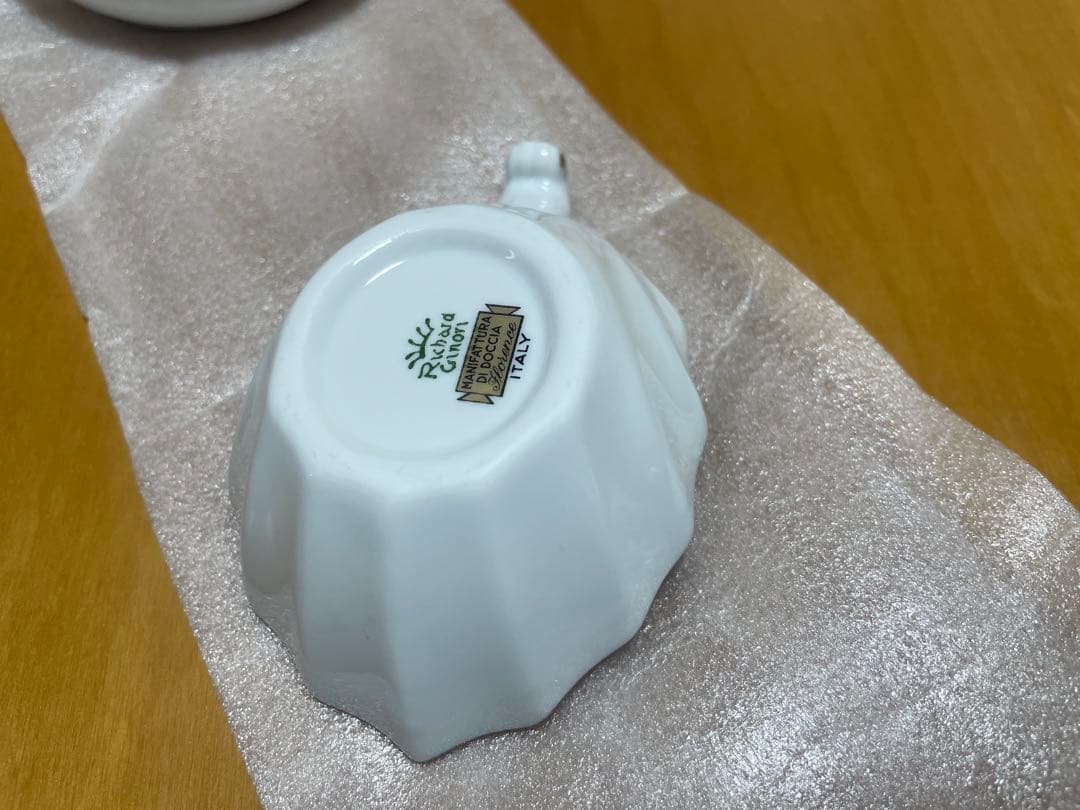 リチャードジノリ プリンセスローズ スワンディッシュ スプーンレスト