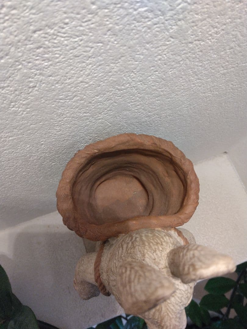 うさぎのやきものです