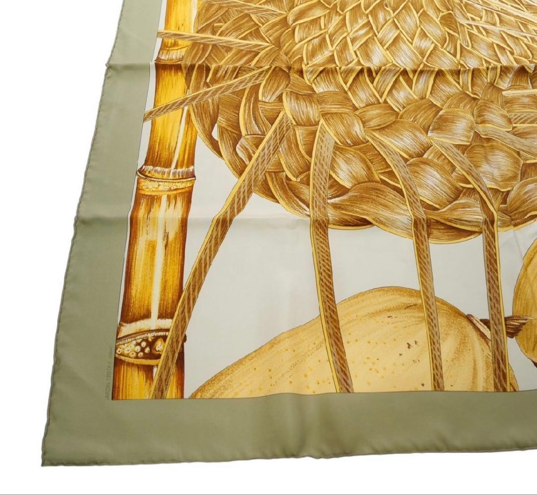 エルメススカーフ「Jardin Creole（クレオールの楽園）」