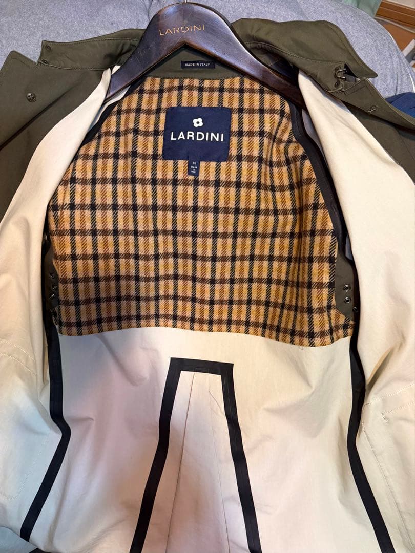 ラルディーニ　ゴム引きコート