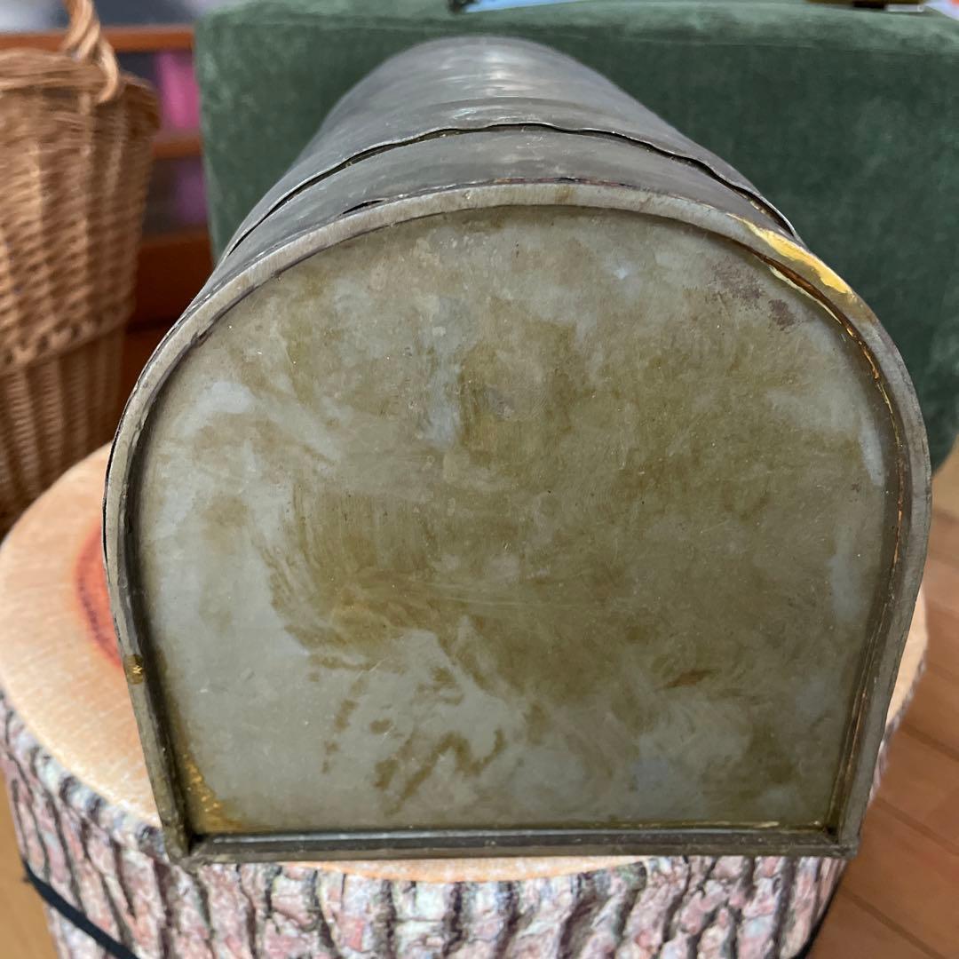 クリスマス　ガーデニング雑貨　ビンテージ　アンティーク物入れ