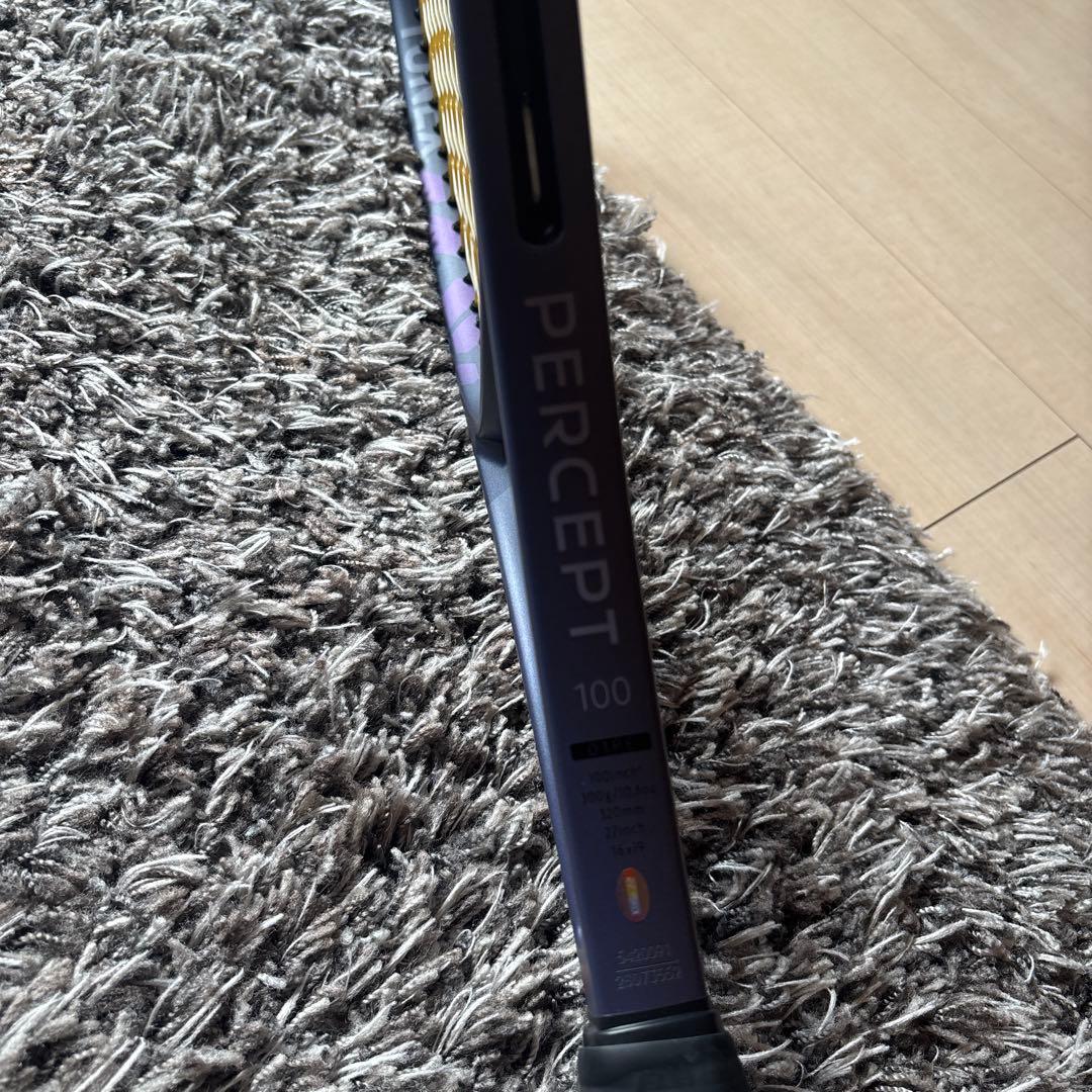 （値下げ）ヨネックスパーセプト100 300g G1 新色ミッドナイトブルー