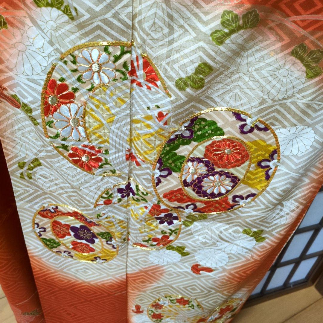 161センチ格式ある振袖帯セット　　正絹