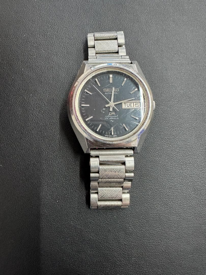 セイコー　52ロードマチック スペシャル　ネイビー　5206-6080