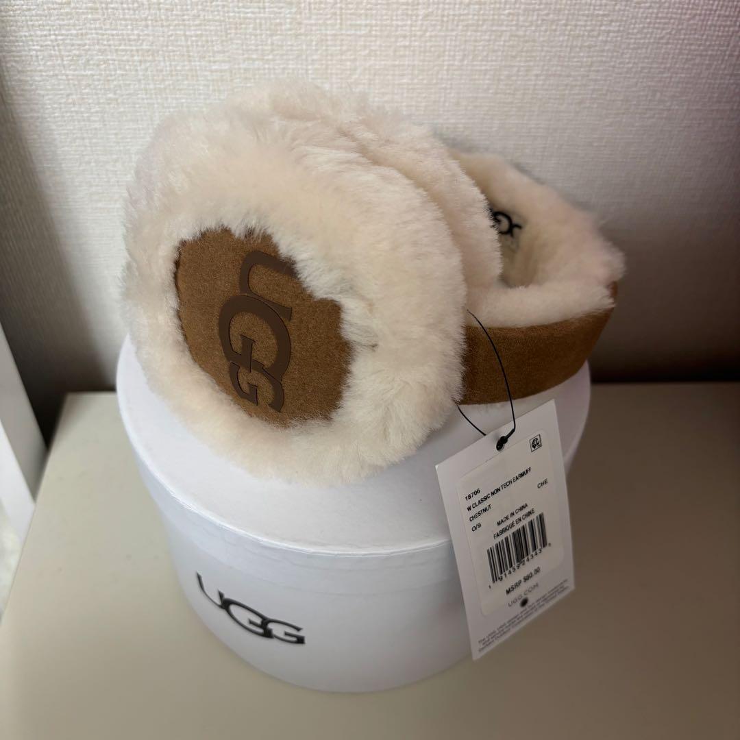 UGG イヤーマフ 新品未使用 チェスナット