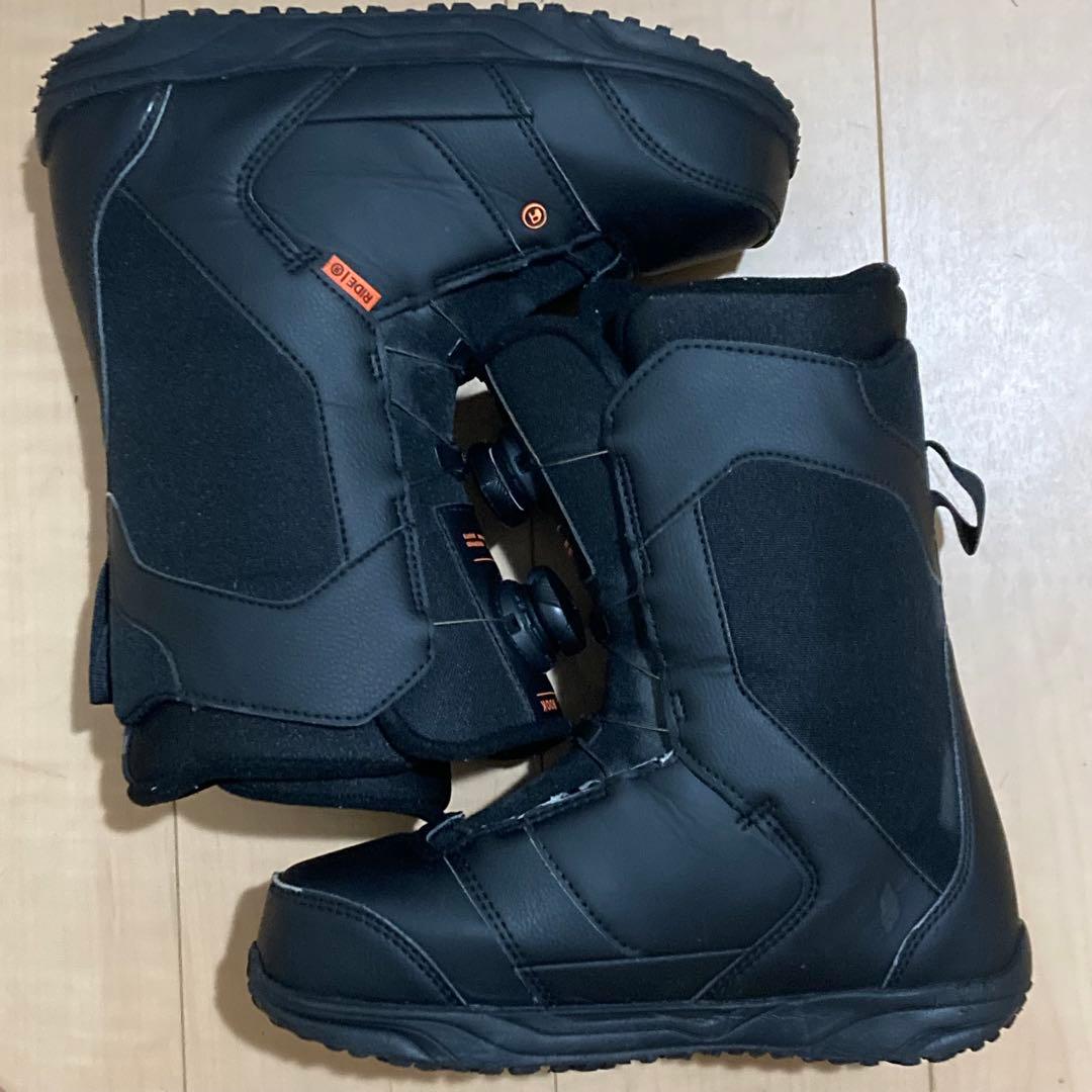 RIDE ライド ROOK スノーボードブーツ26.5cm　　BOA スノボ 黒