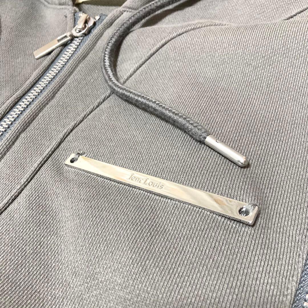 Jent Louis 3-Line Zip Hoodie パーカー　y2k M