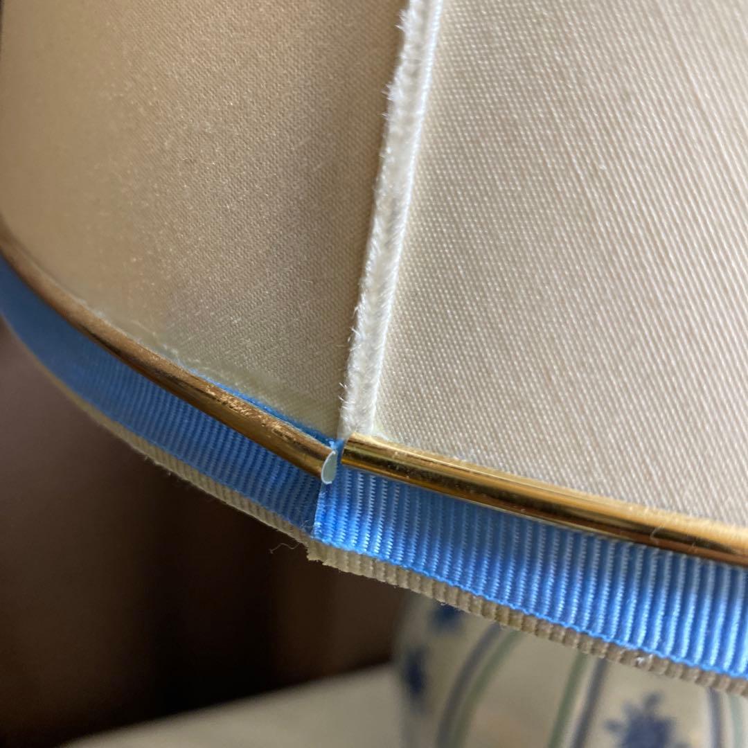 イタリア アンティーク 陶器 テーブルライト テーブルランプ スタンドライト