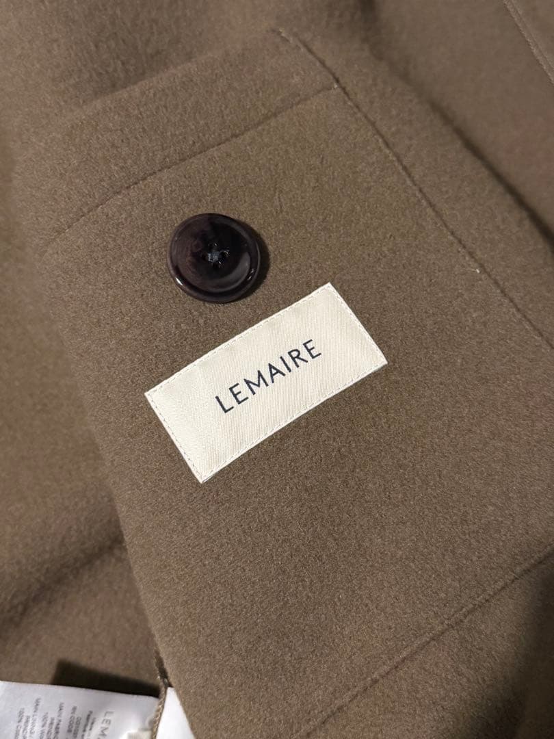 Lemaire wrap coat カーキ　国内正規品　Sサイズ