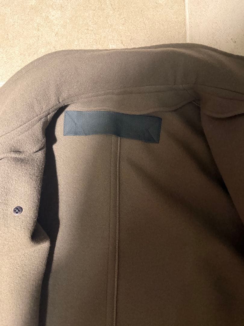 Lemaire wrap coat カーキ　国内正規品　Sサイズ