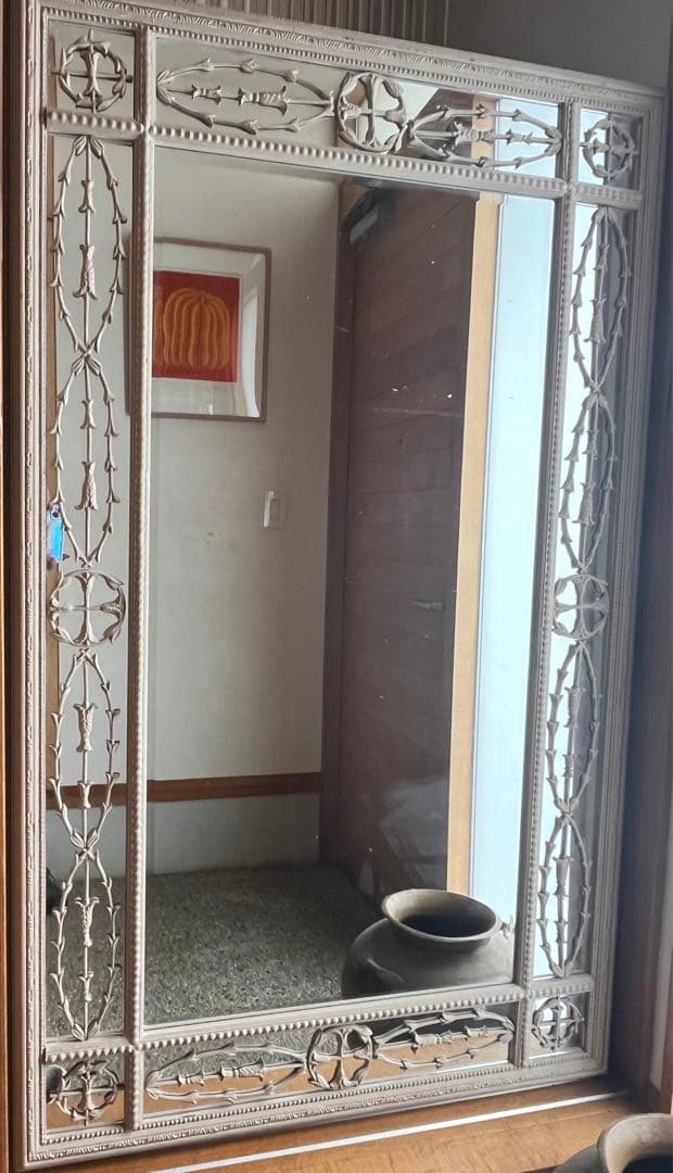 アンティーク調ウォールミラー壁掛け鏡