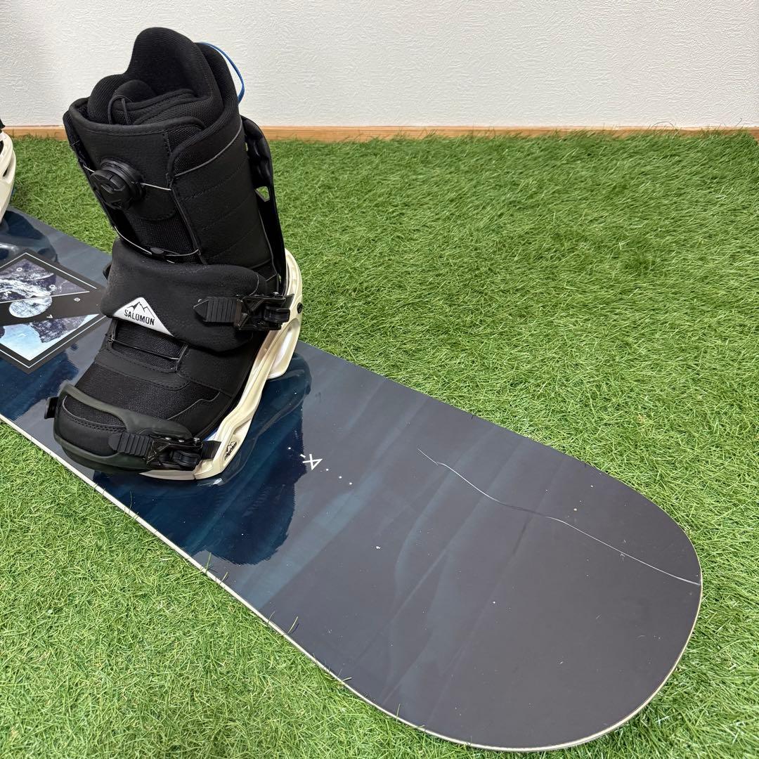 O1 SALOMON 158cm メンズスノーボードセット