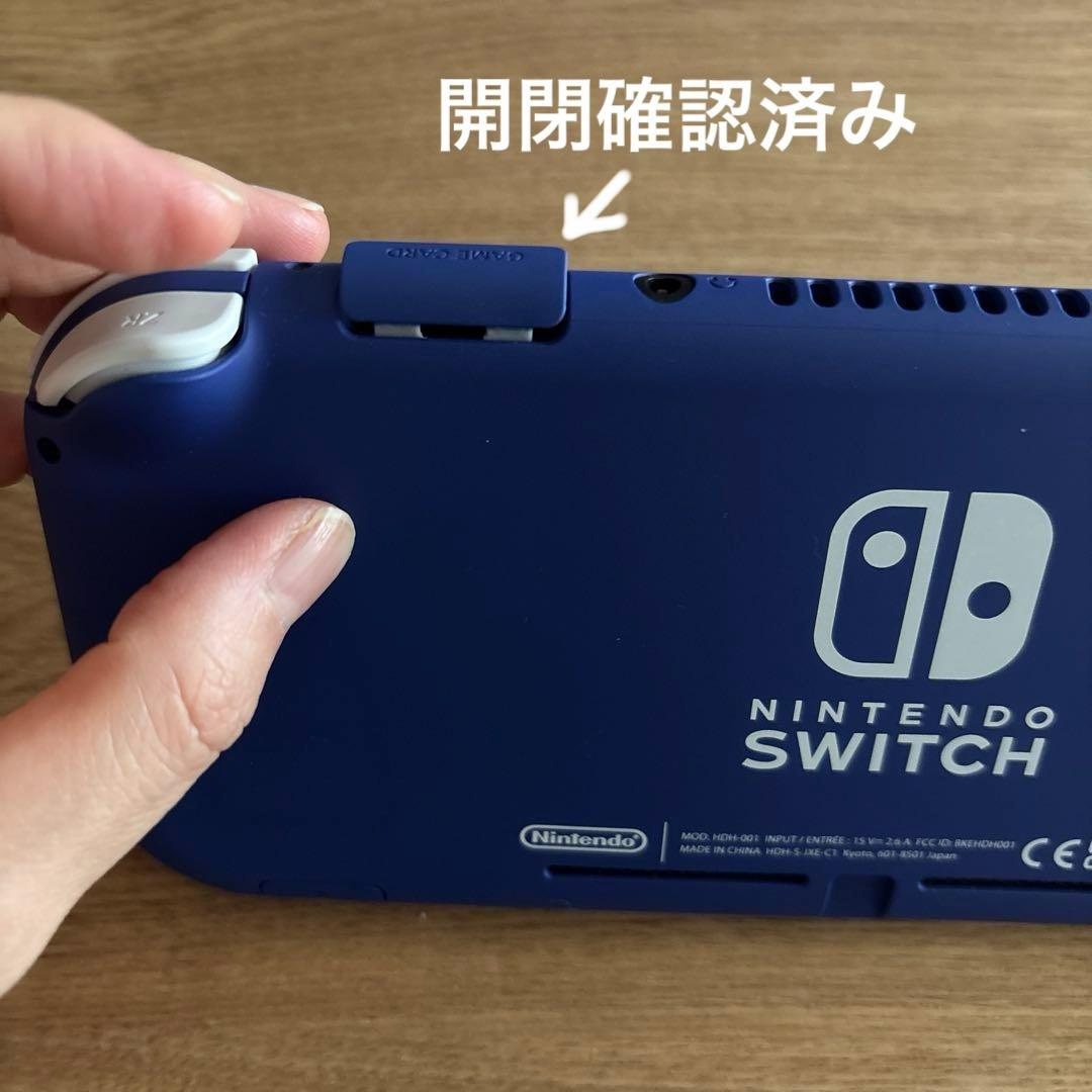【64GBカード・電源・カバー・保護フィルム・箱付き】ニンテンドースイッチライト