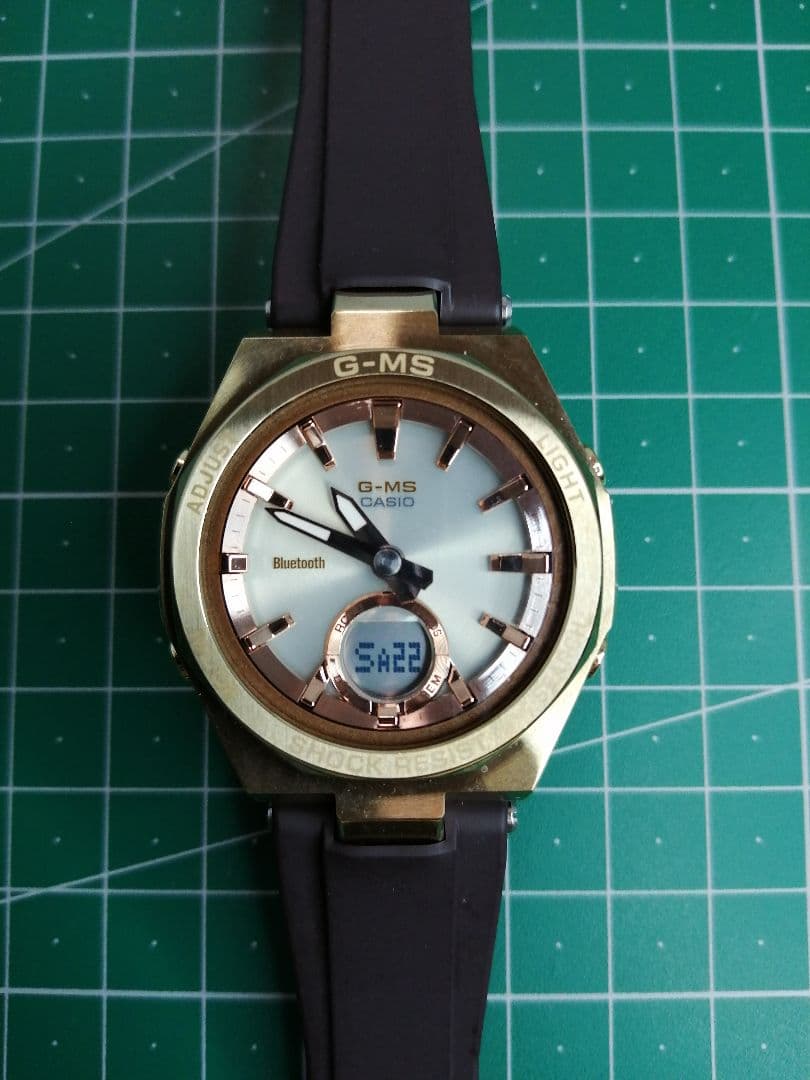 カシオ　G-MS G-shock baby-g　MSG-B100洗浄済　超美品