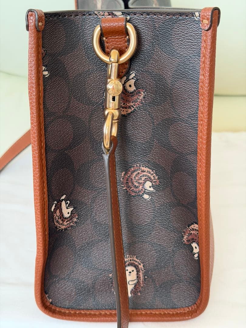 COACH ハリネズミ柄 トートバッグ