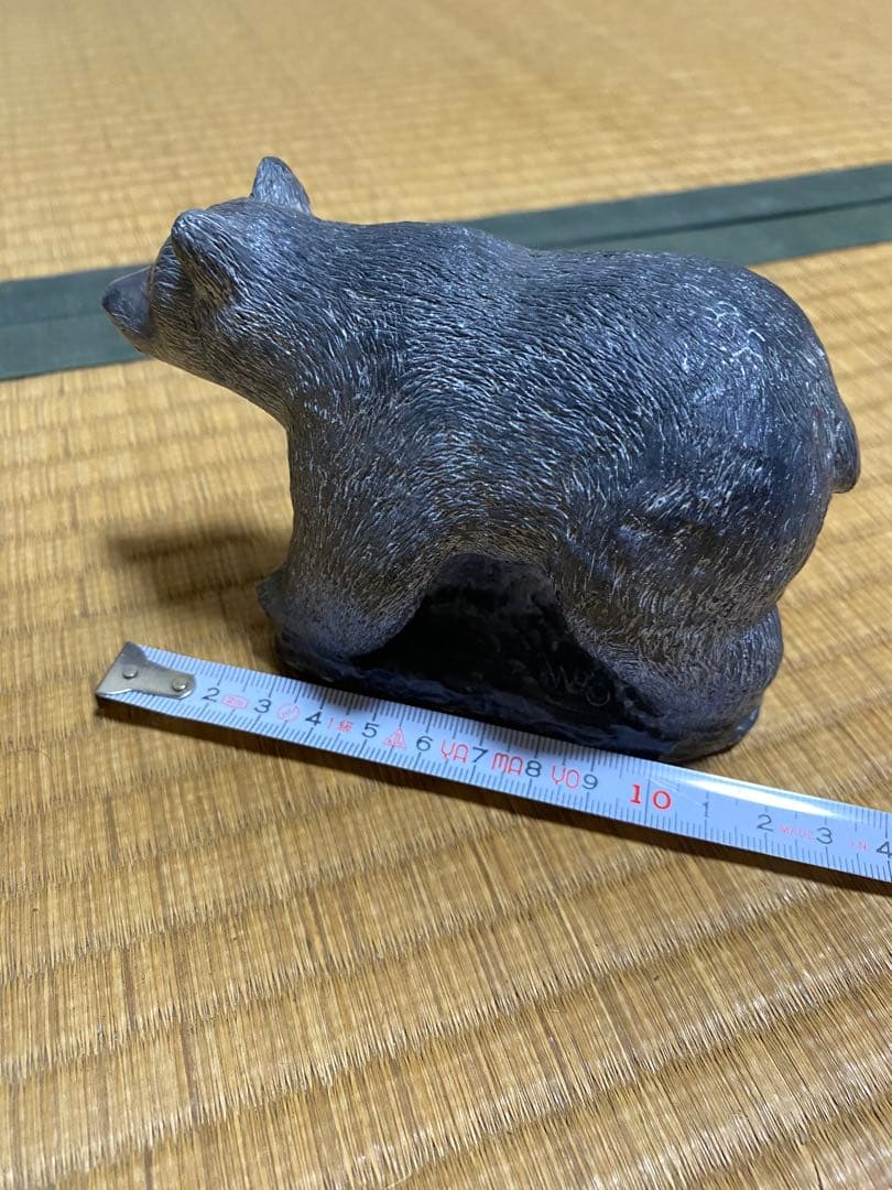 激レア「A WOLF ORIGINAL」 カナダ製 手作り クマ置物